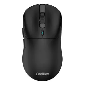 &divide; Mouse coolbox wireless w03-b 2.4ghz 10000dpi 7 botones bateria 300mah negro