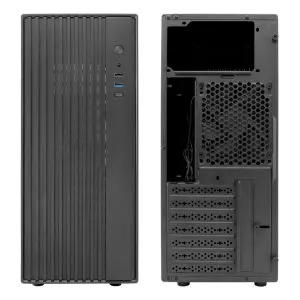 &divide; Caja atx coolbox a850 gpu max. 330mm 1x3.5 2x2.5 negro
