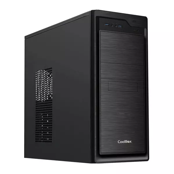 &divide; Caja atx coolbox f800 color antracita usb 3.0 sin fuente de alimentacion