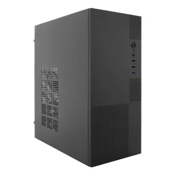 &divide; Caja microatx coolbox m440 gpu 250mm 1x3.5 1x2.5 fuente 500w color negro