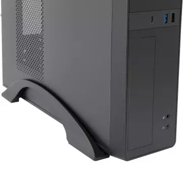 &divide; Caja microatx slim coolbox t310 1x 3.5? 1x2.5? 1x5,25" gpu 225max low profile  fuente 300bz negro