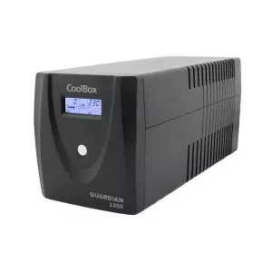 &divide; Sai coolbox guardian 3 1200va con lcd 720w 4xschuko color negro