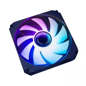 &divide; Ventilador interno coolbox infinity argb silecioso 1000rpm 120mm
