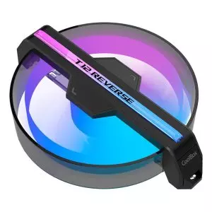 &divide; Ventilador interno coolbox x12 reverse 120mm argb pwm 4 pines fdb 1800rpm palas invertidas negro