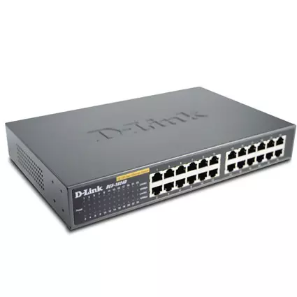 &divide; Switch no gestionable d-link des-1024d 24p ethernet sobremesa no rack