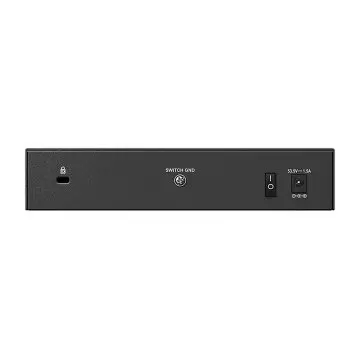 &divide; Switch no gestionable d-link dgs-1008p 8p 4x1gb 4x1gb poe+ 60w metalico negro