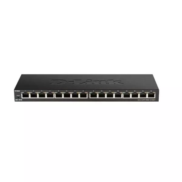 &divide; Switch no gestionable d-link dgs-1016s 16p giga low profile para sobremesa - pared o instalaciones d