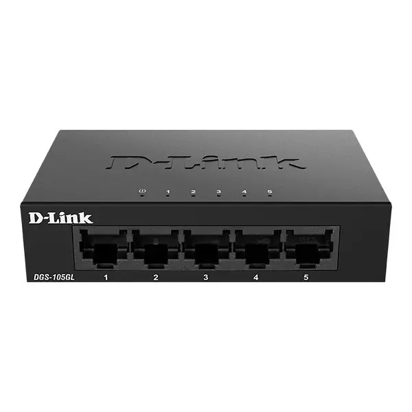 &divide; Switch no gestionable d-link dgs-105gl 5p giga carcasa metalica sobremesa no rack
