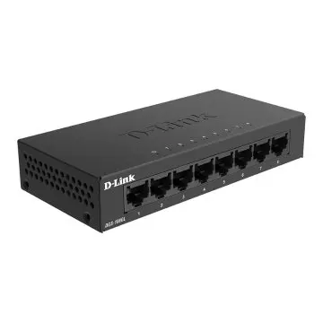 &divide; Switch no gestionable d-link dgs-108gl 8p giga carcasa metalica sobremesa no rack