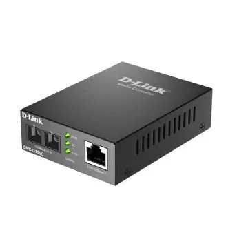 &divide; Convertidor de medios monomodo 100/1000 base-t a 1000 base-lx (sc) 10km power 5v
