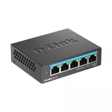 &divide; Switch no gestionable dlink dms-105 5p multigigabit 2,5g carcasa metalica sobremesa no rack