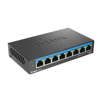&divide; Switch no gestionable dlink dms-108 8p multigigabit 2,5g carcasa metalica sobremesa no rack