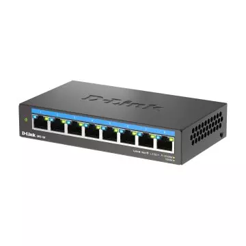 &divide; Switch no gestionable dlink dms-108 8p multigigabit 2,5g carcasa metalica sobremesa no rack