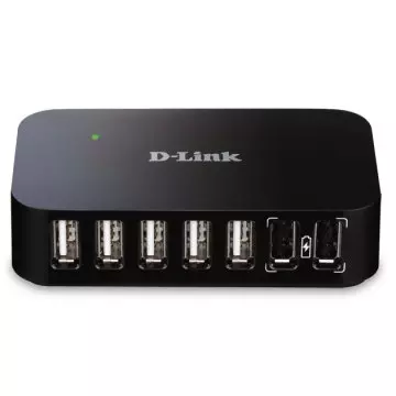 &divide; Hub usb 2.0 d-link dub-h7 a 7xusb-a 2.0