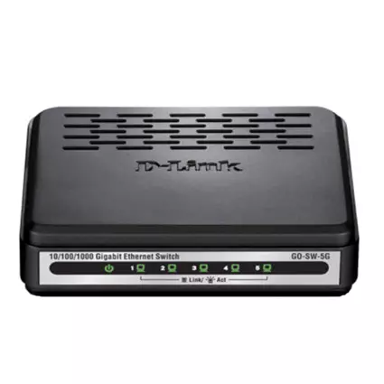 &divide; Switch no gestionable d-link go-sw-5g 5p giga sobremesa no rack