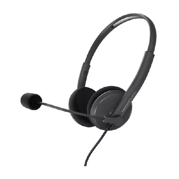 &divide; Headset energy sistem office 2+ anthracite diadema ajustable microfono retractil jack 3.5mm y adapta