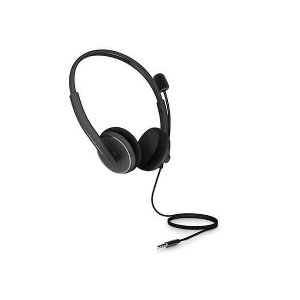 &divide; Headset energy sistem office 2+ anthracite diadema ajustable microfono retractil jack 3.5mm y adapta