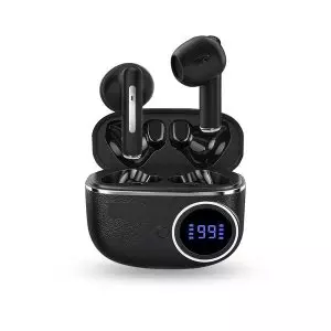 &divide; Auricular intrauditivo bluetooth energy sistem chargeview tws lcd bateria 20h negro