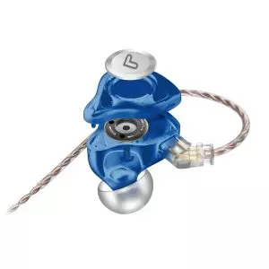 &divide; Auricular intrauditivo usb-c energy sistem monitor earphones microfono azul transparente