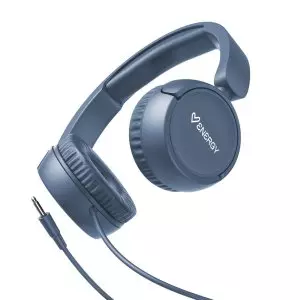 &divide; Headset jack 3.5mm energy sistem urban mic plegable azul