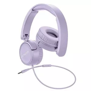 &divide; Headset jack 3.5mm energy sistem urban mic plegable lavanda