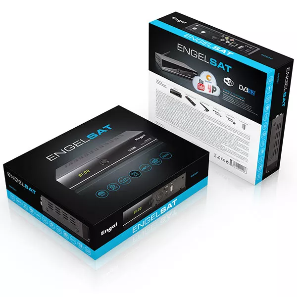 &divide; Receptor satelite hd engel rs8100y hdtv, hdmi , pvr , iptv, usb 2.0 , wifi, lan, timeshift, epg, dvb