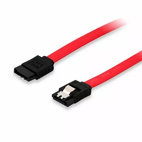 &divide; Cable serial ata datos 1m con clip de seguridad 111801