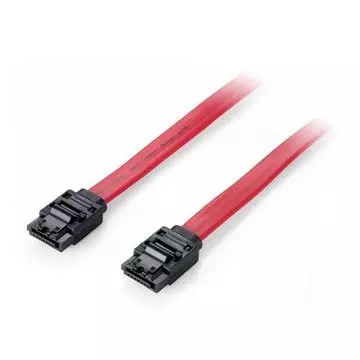&divide; Cable serial ata iii equip 0.5m con clip de seguridad 111900