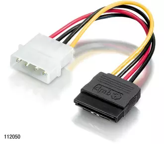 &divide; Cable alimentacion sata equip ( molex a sata) 112050