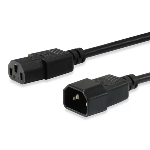 &divide; Cable alargo alimentacion iec macho - hembra equip 3m 112101