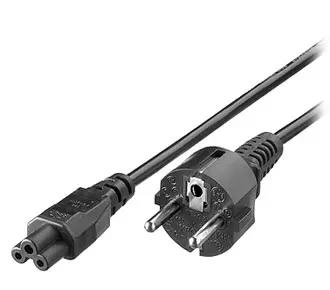 &divide; Cable alimentacion trebol equip 1,8m (portatiles-nucs) 112150