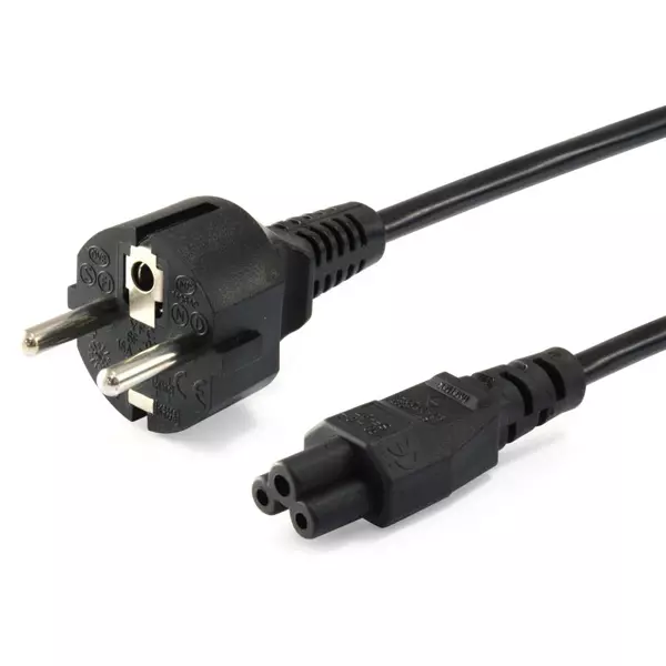 &divide; Cable alimentacion trebol equip 3m (portatiles-nucs) 112151