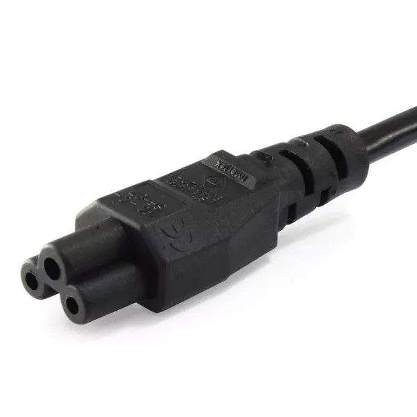 &divide; Cable alimentacion trebol equip 3m (portatiles-nucs) 112151