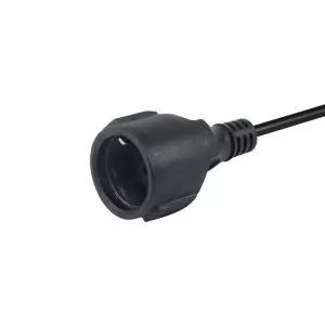&divide; Cable alimentacion shuko macho a schuko hembra cee 7/3 5m 112182