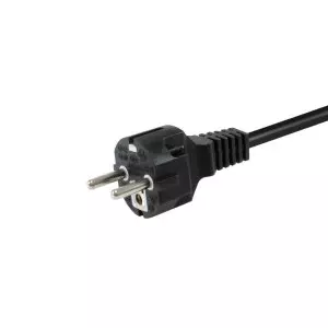 &divide; Cable alimentacion shuko macho a schuko hembra cee 7/3 5m 112182