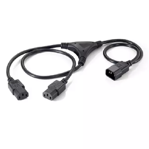 &divide; Cable alimentacion equip iec macho a 2 iec hembra 1.8m 112210