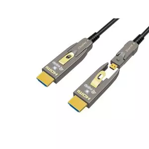 &divide; Cable hdmi 2.1 equip 119472 desmontable hdmi a + micro hdmi 15m 8k 60hz