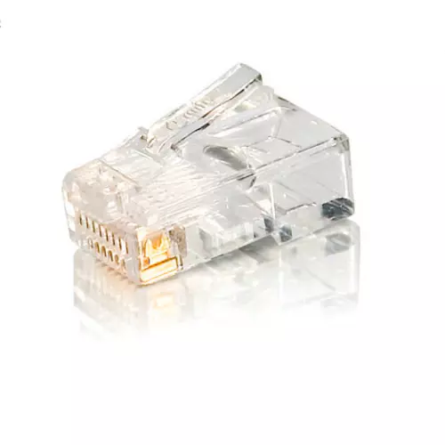 &divide; Kit 100 conectores rj45 equip categoria 5e 121140