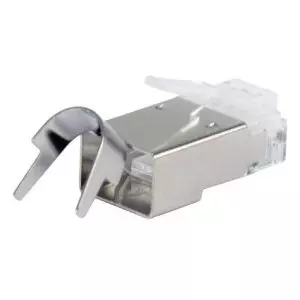 &divide; Kit 50 conectores rj45 equip categoria 8.1 apantallado 121148