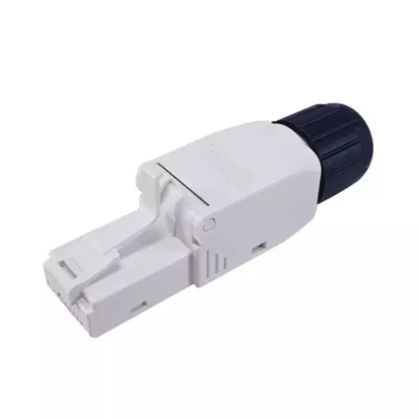 &divide; Kit 5 conectores rj45 equip categoria 6a 121162 montaje sin herramientas