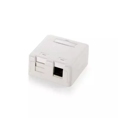 &divide; Caja de superficie equip keystone para 2 rosetas 125122