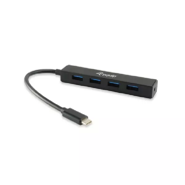 &divide; Hub usb equip life usb-c a 4 puertos tipo a usb 3.0
