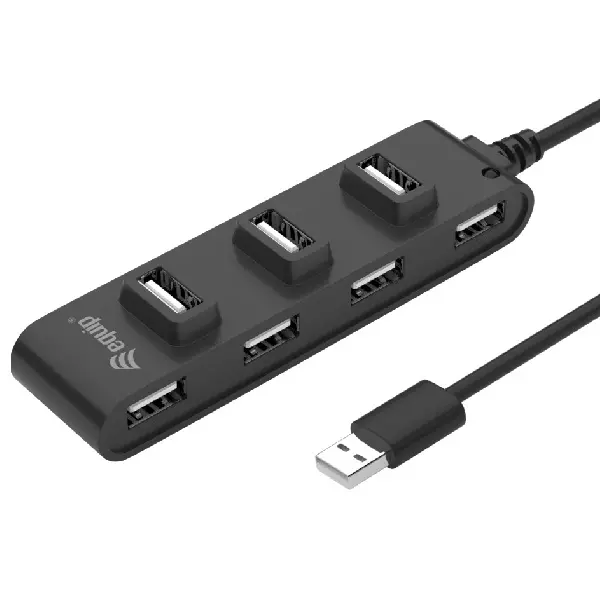 &divide; Hub usb 2.0 equip life a 7xusb-a 2.0