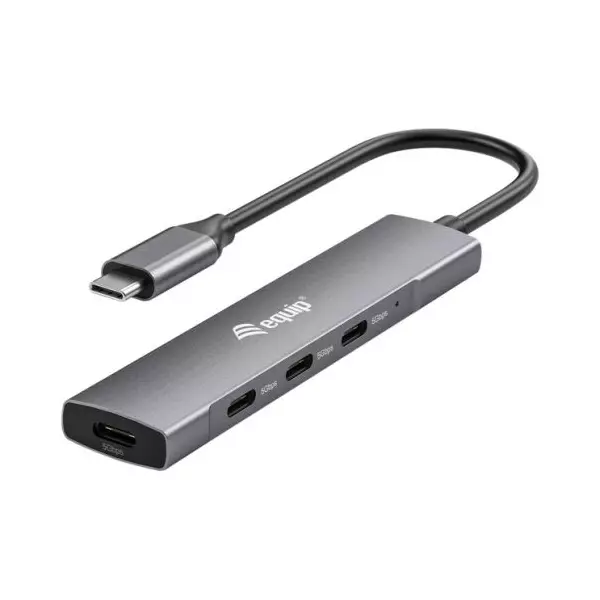 &divide; Hub usb-c equip life usb3.2 gen1 4 puertos usb-c