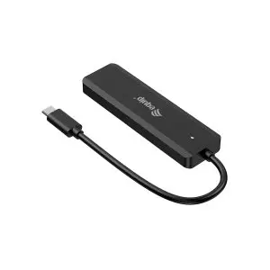 &divide; Hub usb-c equip life 128966 usb 3.2 10gps 2xusb-c 2x usb-a compatible thunderbolt 3/4