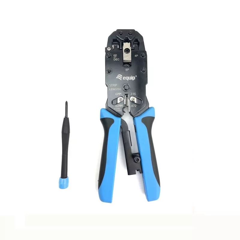 &divide; Crimpadora profesional rj11-rj12-rj45 equip 129409