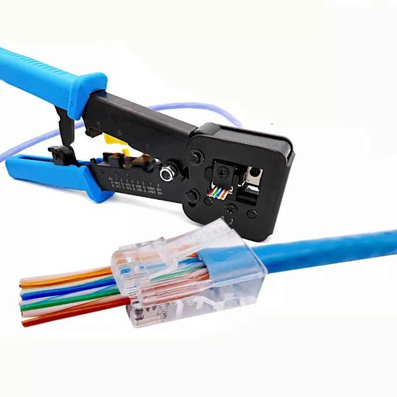 &divide; Crimpadora multi modular rj45 / rj11 equip 129410