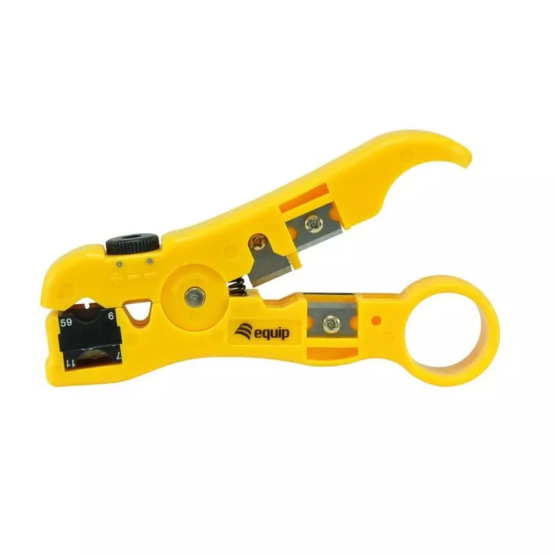 &divide; Herramienta pelacables universal rg59 utp/stp equip 129411