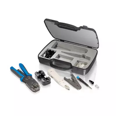 &divide; Kit herramientas profesional para redes cat6 equip