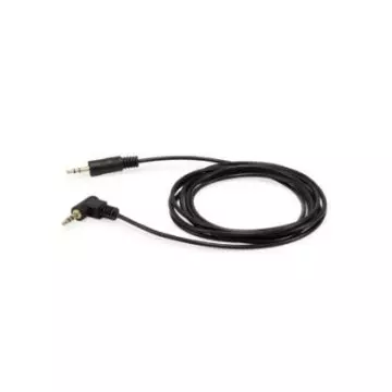 &divide; Cable audio mini jack 3.5mm macho a mini jack 3.5mm macho acodado 2.5m